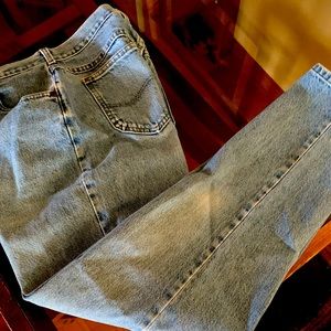 Lee Original Straight Leg Jeans Size 14
